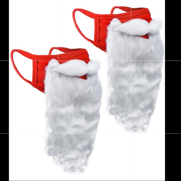 Accessories - Safe Santa novelty face mask, unisex, New